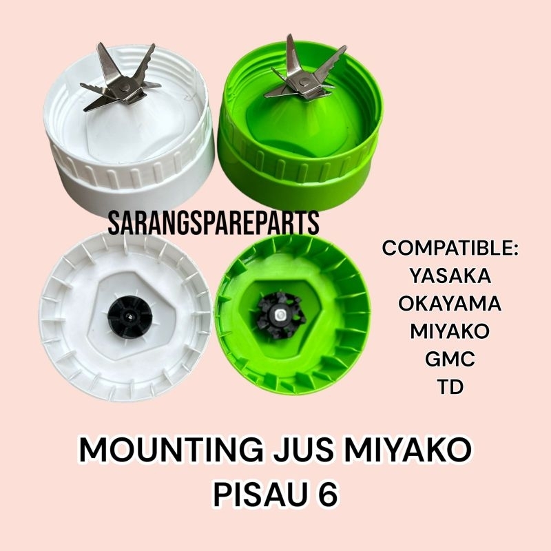 Jual Mounting Jus Blender Pisau Miyako Yasaka Okayama Bawah Segitiga Pisau Jus Blender