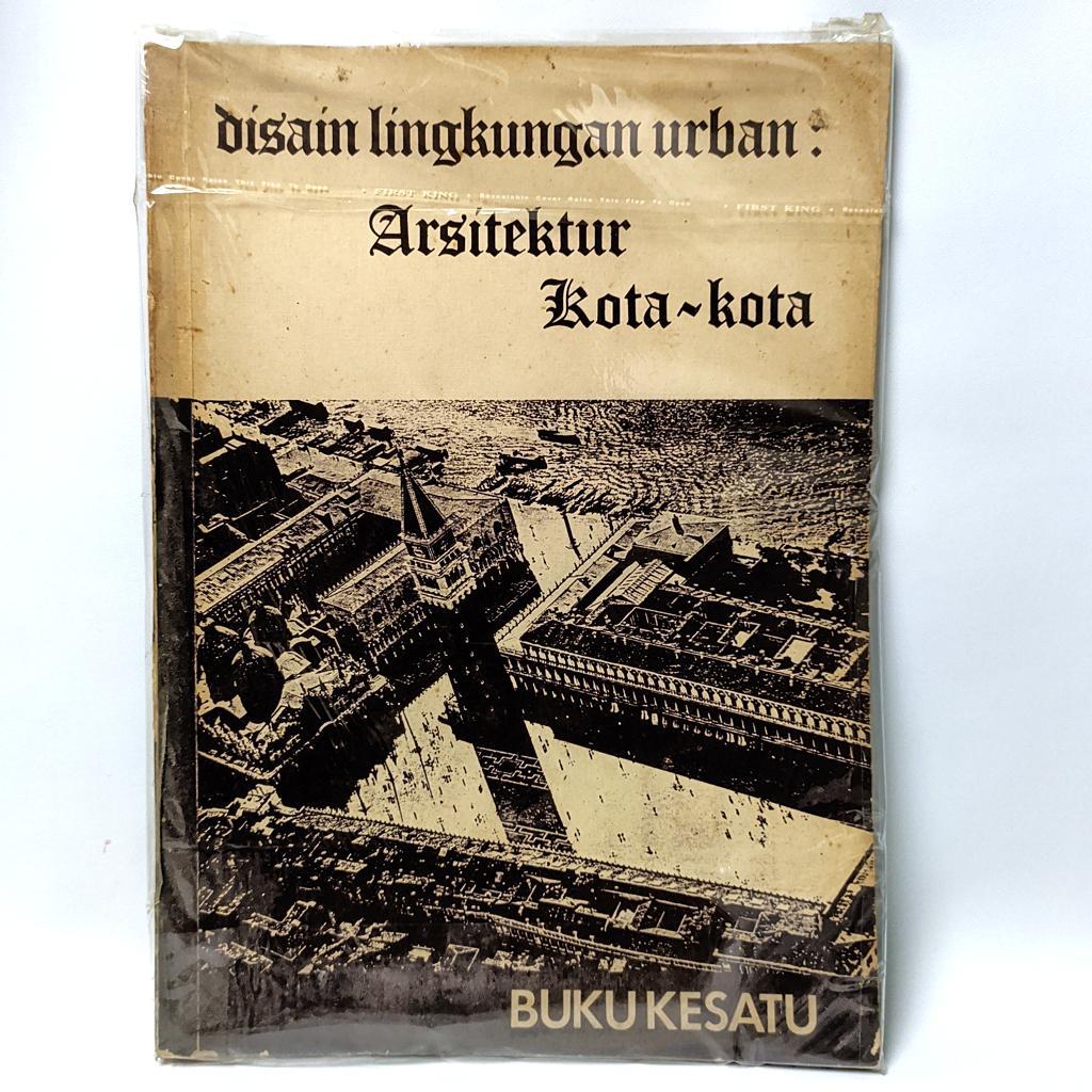 Jual Buku Desain Lingkungan Urban Arsitektur Kota ORIGINAL Jadul Tahun