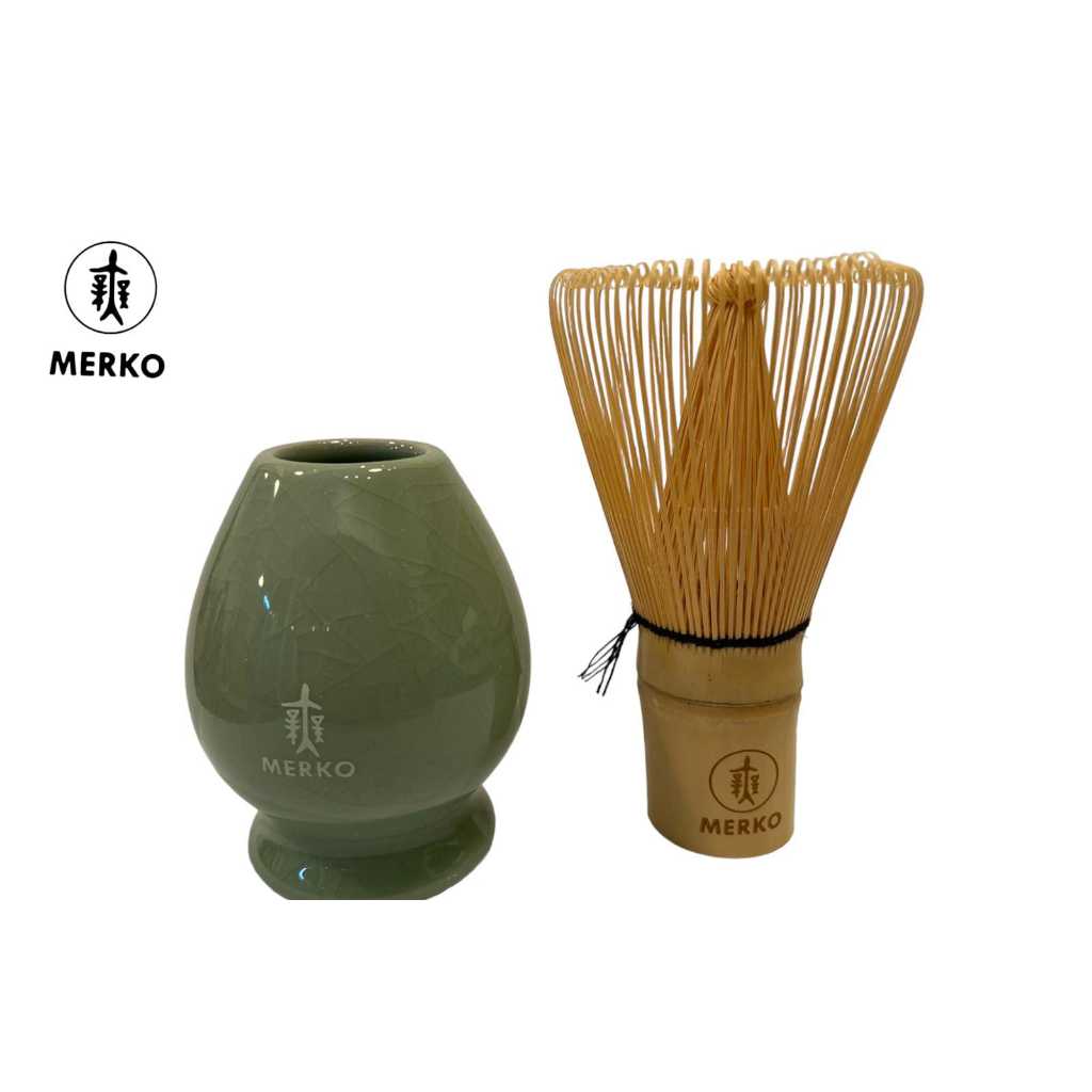 Jual Chasen bamboo matcha whisk stirrer adukan 100 lidi - Hitam