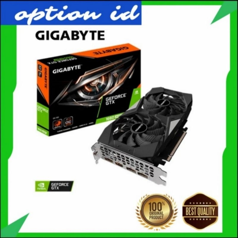 Jual Vga Gigabyte Geforce Gtx 1660 Super Oc 6g Gtx1660 6gb Gddr6 Shopee Indonesia 7880