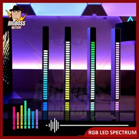 Lampu Led RGB Bar Strip Spectrum Audio Indicator Music Sound Control Led RGB Bar Spectrum Lampu