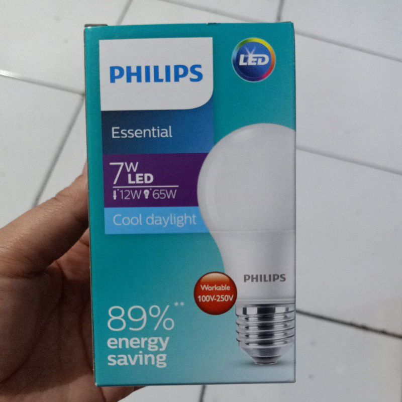 Jual Lampu Philips Led Essential 7watt | Shopee Indonesia