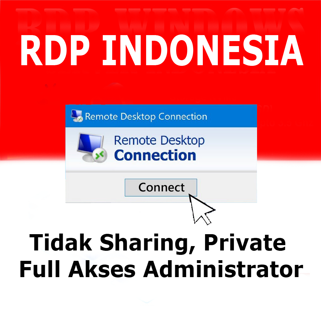 Jual Jual Rdp Server Indonesia Share Full Akses Administrator | Shopee ...