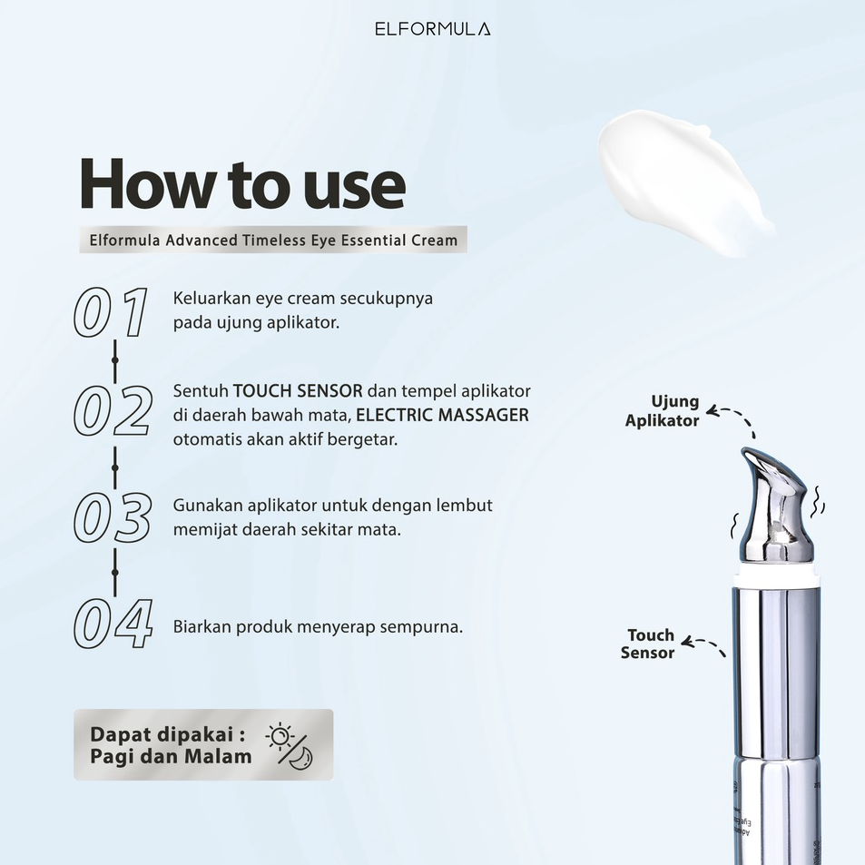 Jual Harga OkeCc1C6 ELFORMULA Advanced Timeless Essential Eye Cream