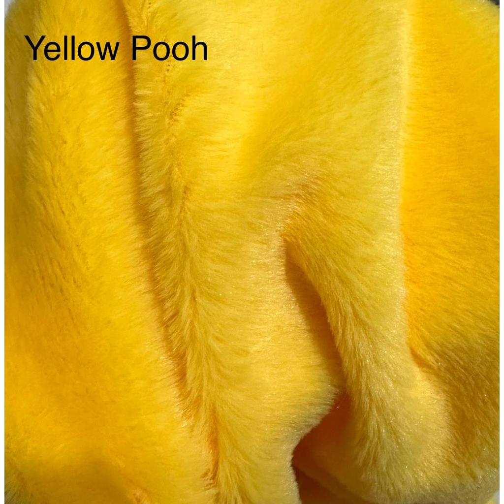 Jual Kain Bulu Rabbit Fur/ Kain Bulu Kelinci Halus/Bulu Korea Halus Dan ...