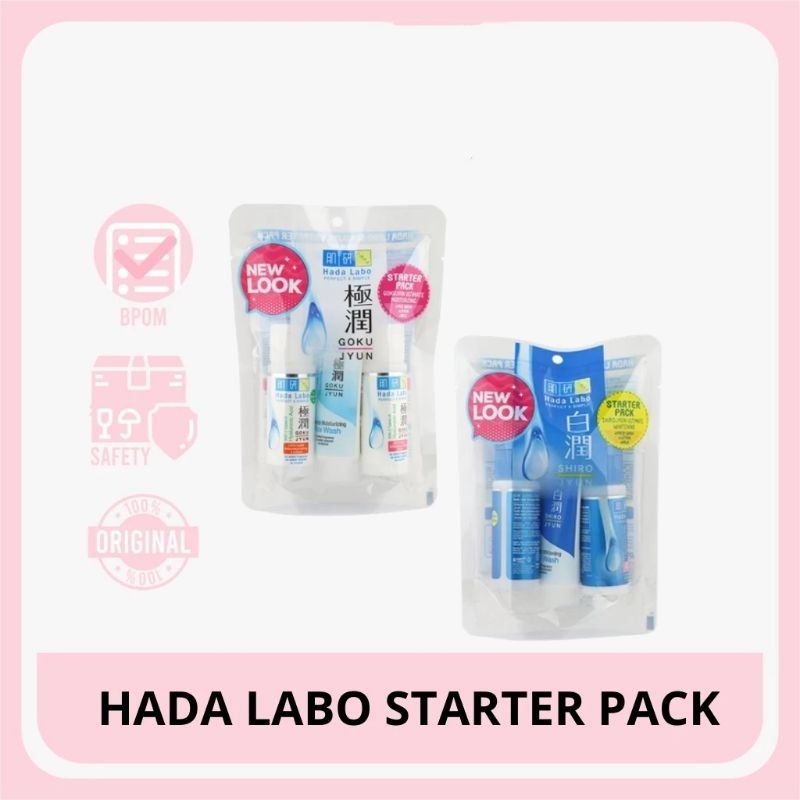 Jual HADA LABO STARTER PACK | GOKUJYUN | SHIROJYUN | Shopee Indonesia