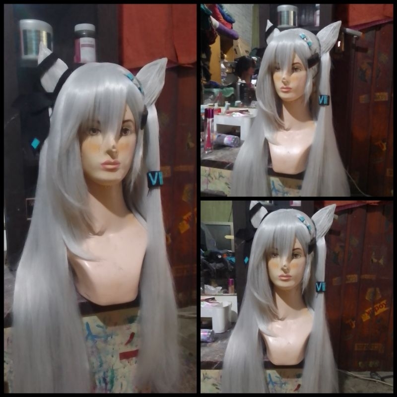 Jual Wig + Styling Vestia Zeta Hololive Vtuber Indonesian Virtual