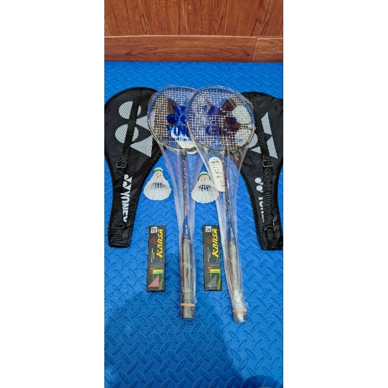 Jual PAKET LENGKAP RAKET BADMINTON FULL SET | Shopee Indonesia