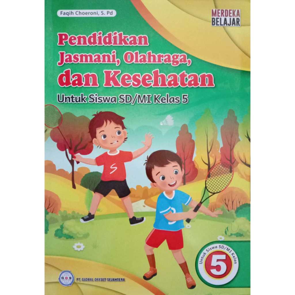 Jual BUKU SISWA PJOK KELAS 5 KURIKULUM PENGGERAK-MERDEKA SD/MI PENERBIT ...