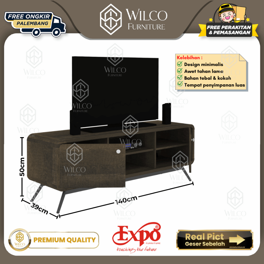 Jual Lemari Rak Tv Minimalis Buffet Tv Minimalis Expo Video Rack Vr