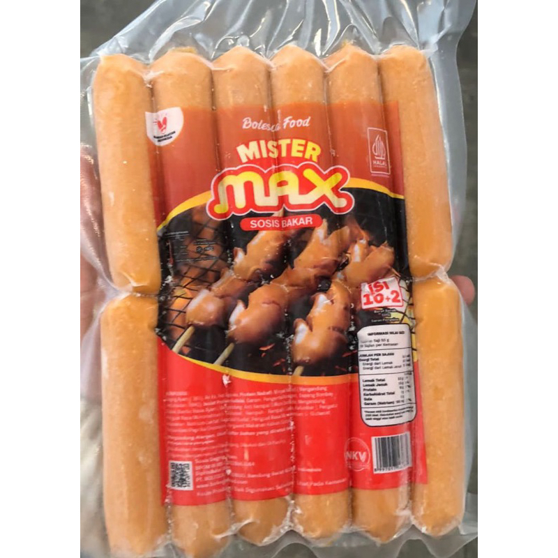 Jual Mister Max Sosis Bakar Isi Free Bubble Wrap dan Dus Tebal | Shopee ...