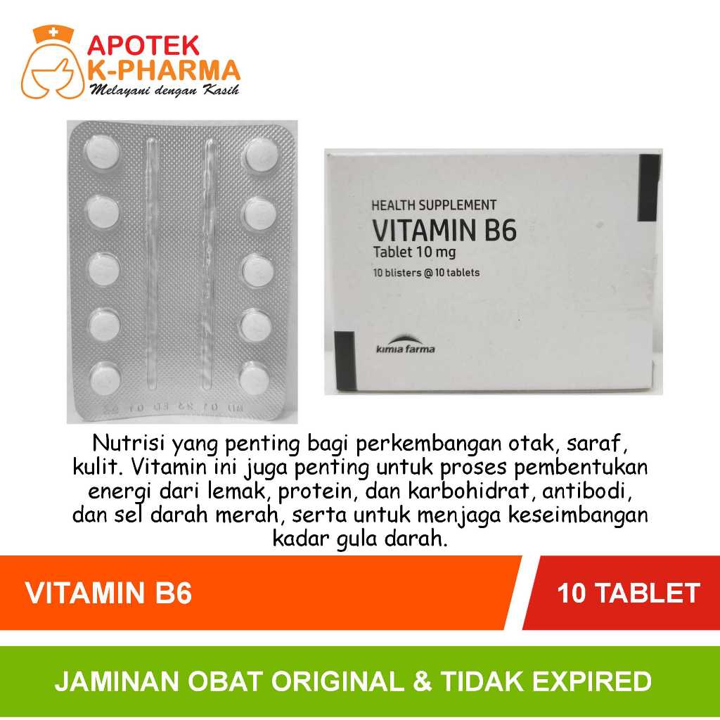 Obat Vitamin B6: Hướng Dẫn Toàn Diện và Lợi Ích Sức Khỏe