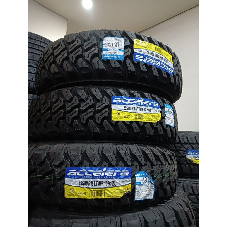 Jual Ban Pacul Offroad ring 15 merk ACCELERA M/T-01 195 80 R15 termurah ...