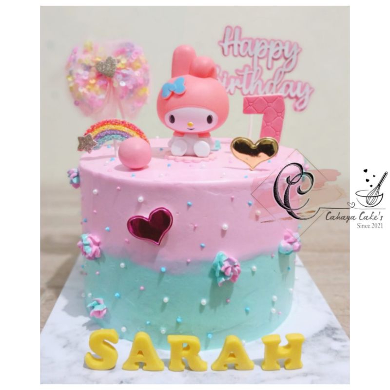 Jual Melody Cake / Sanrio Cake / Kue Ulang Tahun Melody / Kue Ultah