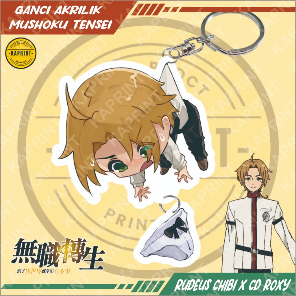 Jual KEYCHAN / GANCI / GANTUNGAN KUNCI ANIME MUSHOKU TENSEI RUDEUS ...