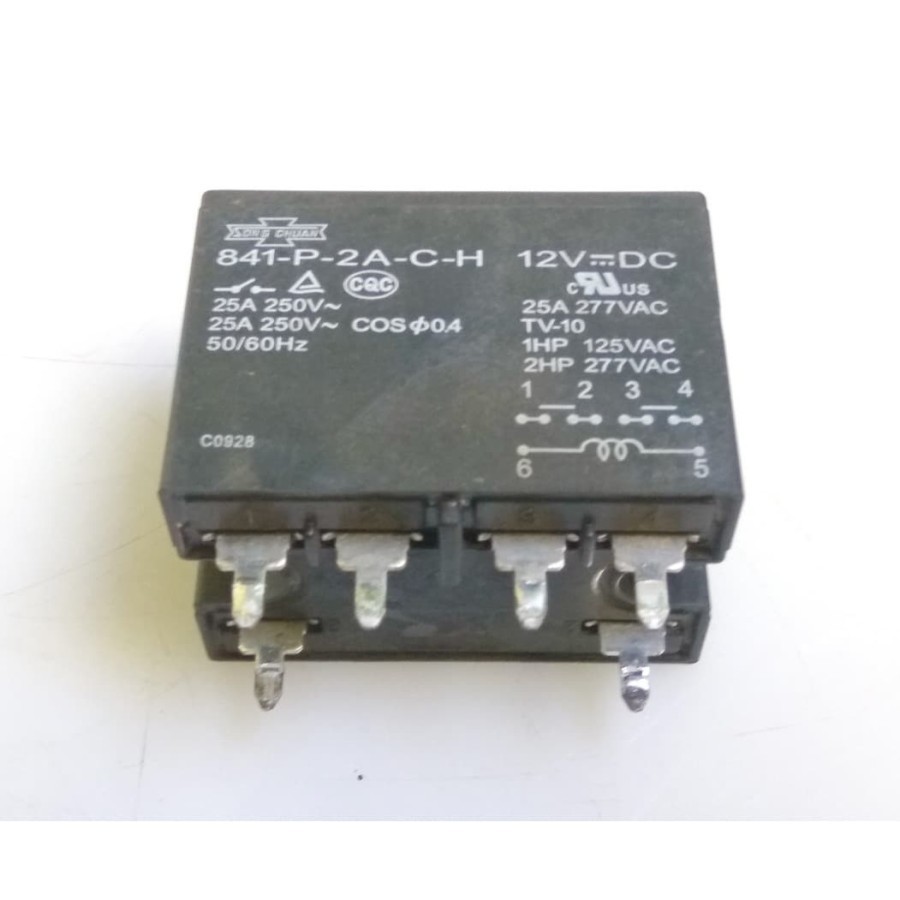 Jual Song Chuan Relay 12v 25a 250v 841-P-2A-C-H 12vdc
