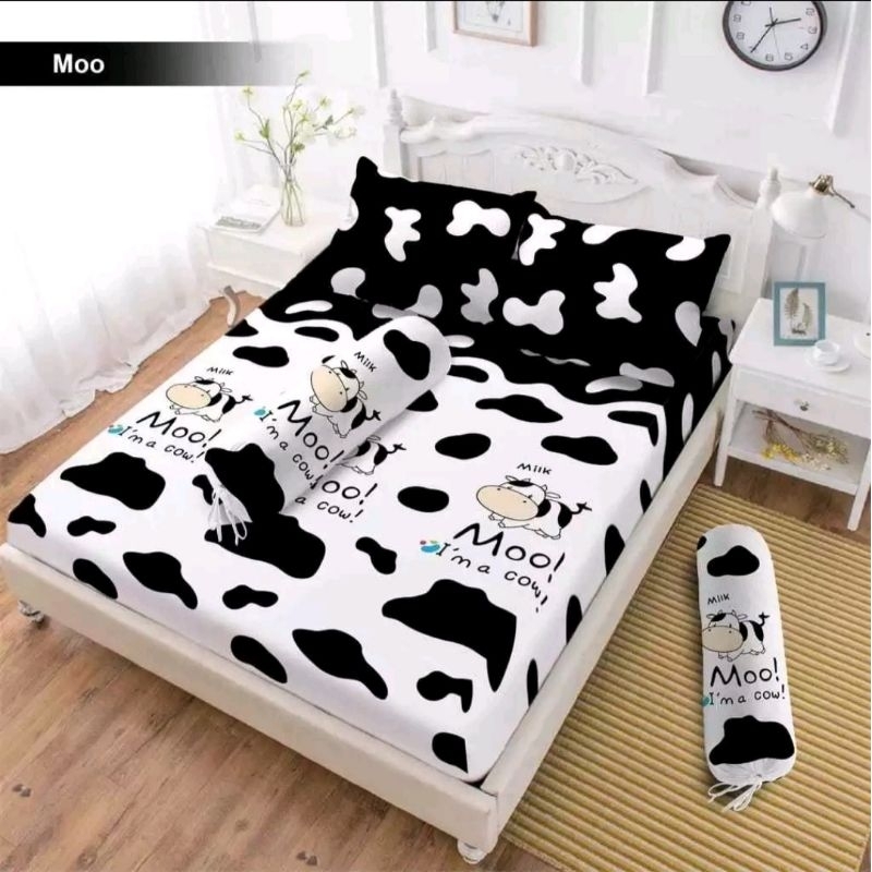 Jual SPREI/SEPRAI KARAKTER MOTIF COW / SAPI TERBARU UKURAN 100 TINGGI ...