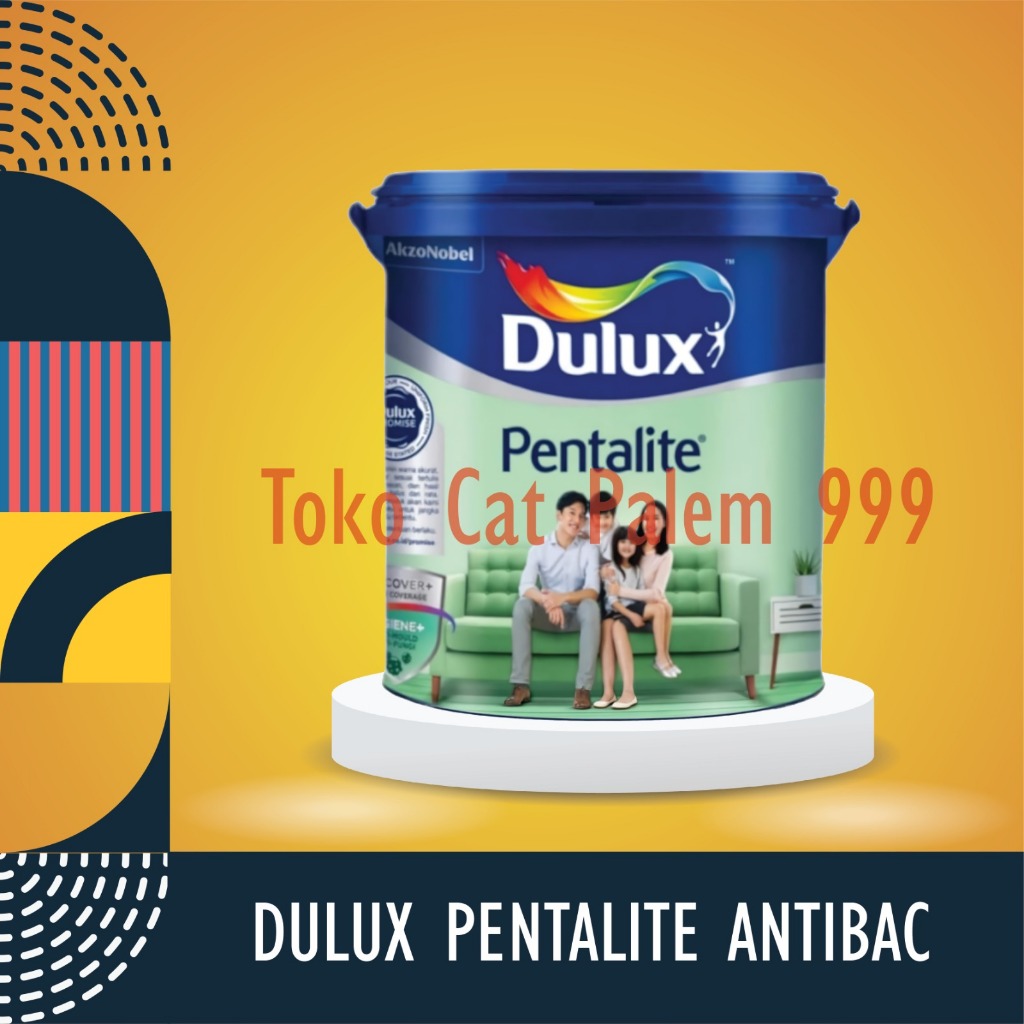 Jual CAT TEMBOK INTERIOR DULUX PENTALITE WARNA TINTING ( BISA REQUEST ...