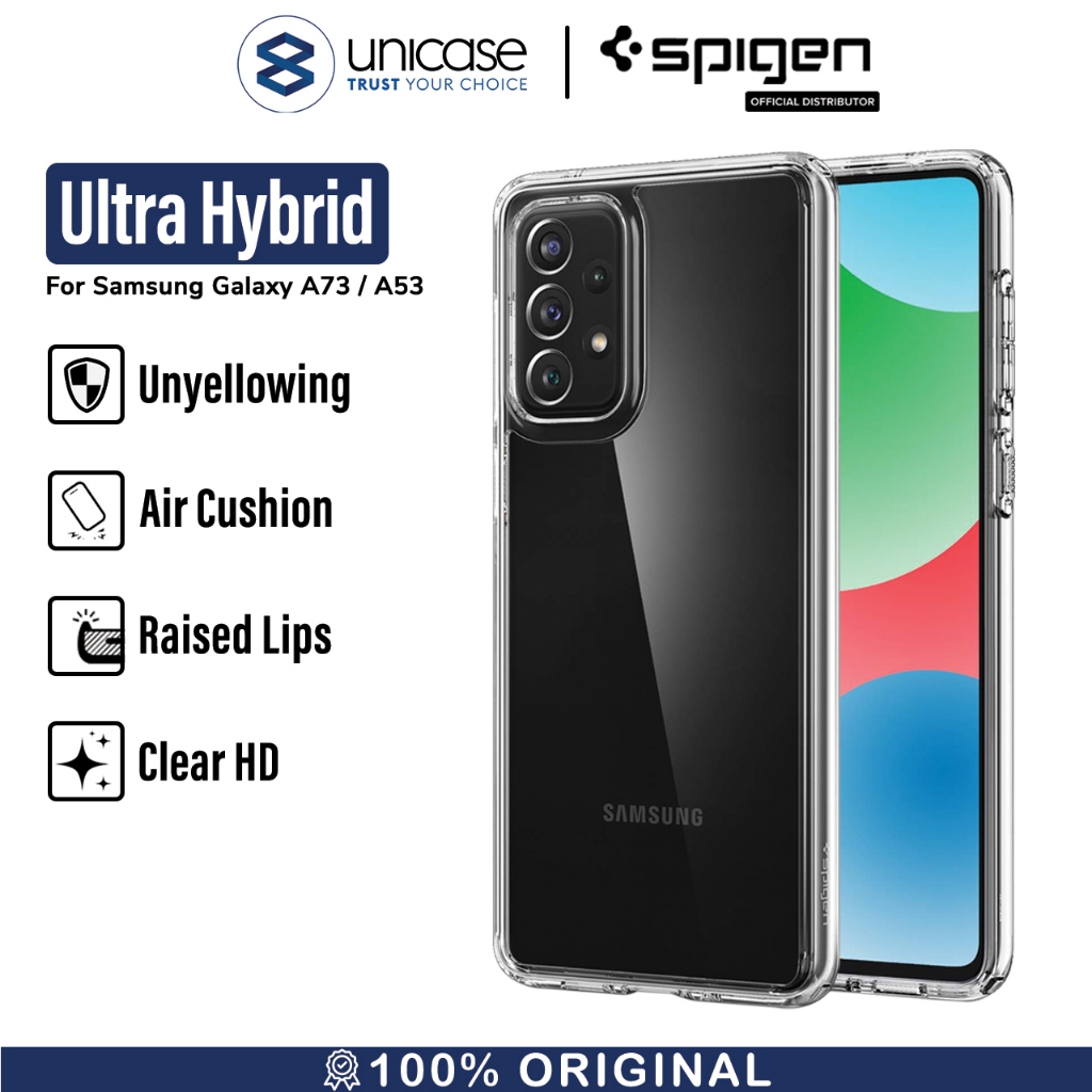 Jual Case Samsung Galaxy A53 / A73 Spigen Ultra Hybrid Slim Clear
