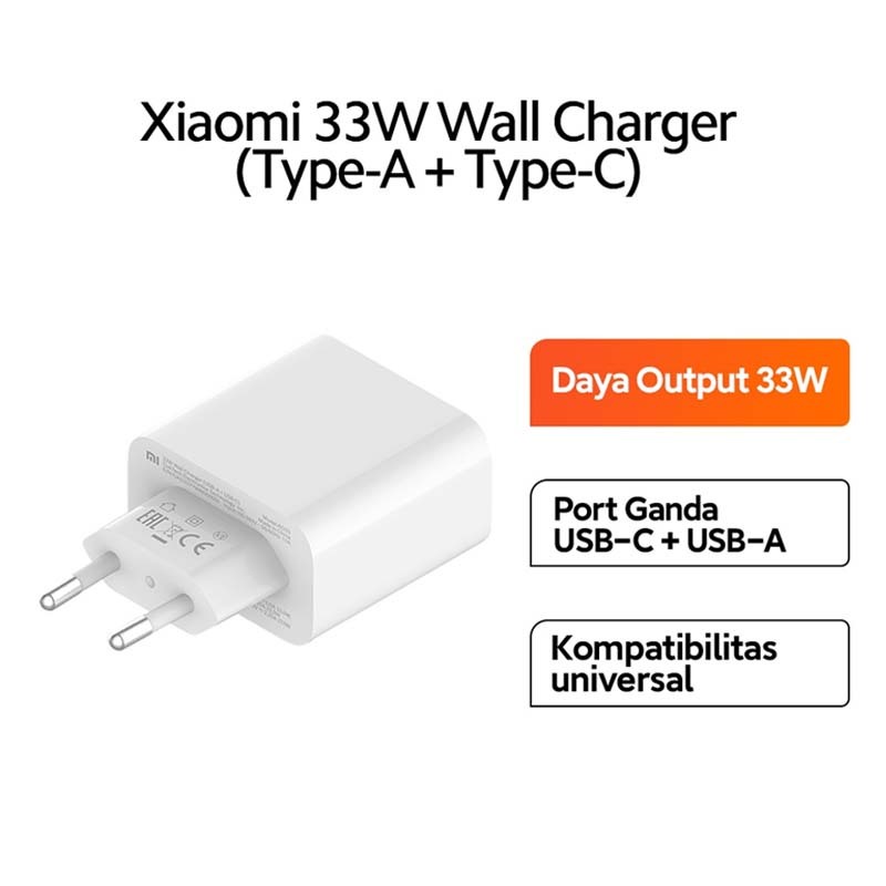 Jual Batok Casan Kepala Charger W Wall Charger Type A Type C Pengisian Daya Cepat Port