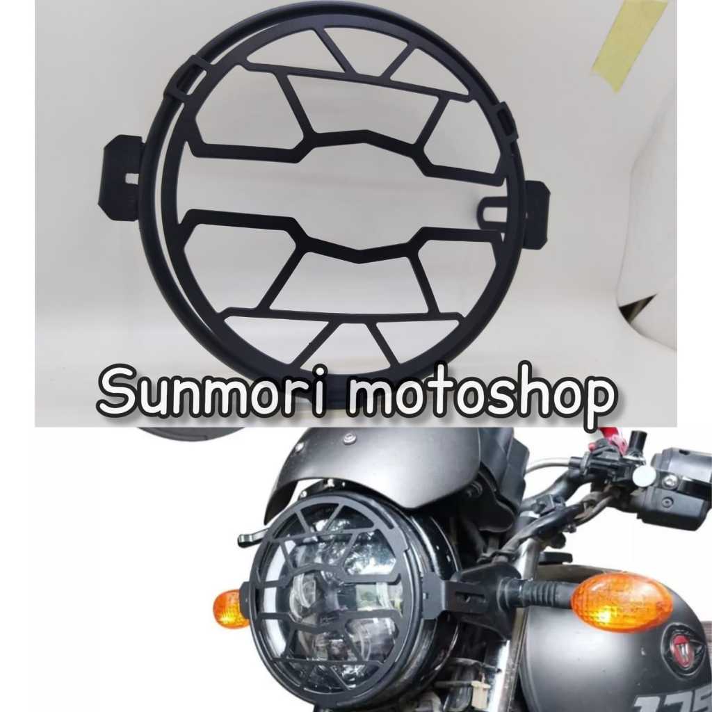 Jual Cod Cover Lampu Yamaha Xsr Tutup Lampu Xsr Pelindung Lampu