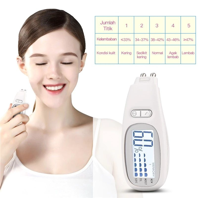 Jual 12.12 SALE TERMURAH! digital skin analyzer skin tester moisture