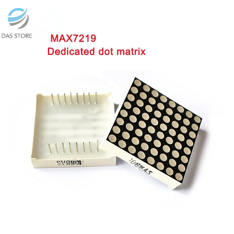 Jual MAX7219 LED DOT MATRIX MODULE RUNNING TEXT DISPLAY RED GREEN ...