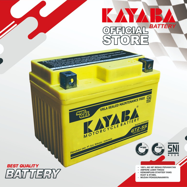 Jual KAYABA Gel GTZ5S - Aki Motor | Shopee Indonesia