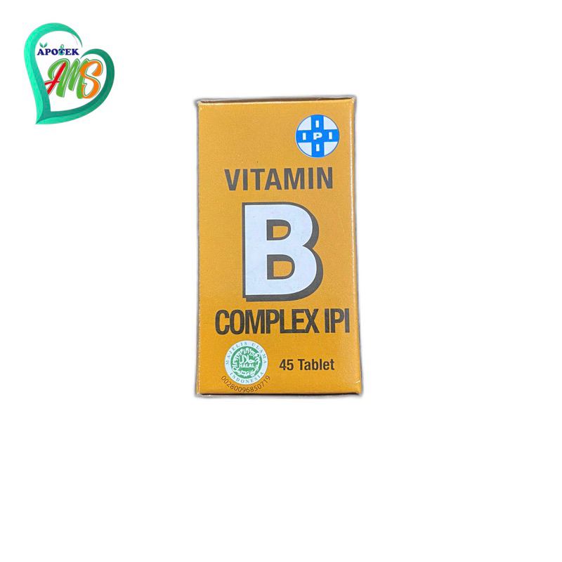 Jual VITAMIN B COMPLEX IPI 45 TABLET | Shopee Indonesia