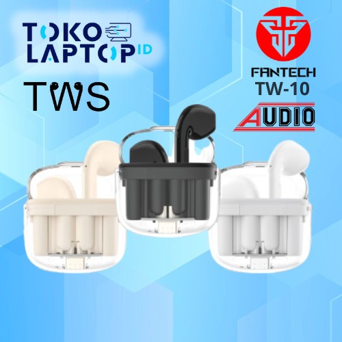 Jual Fantech TW10 / TW-10 Wave 10 TWS Audio Premium Quality Garansi ...