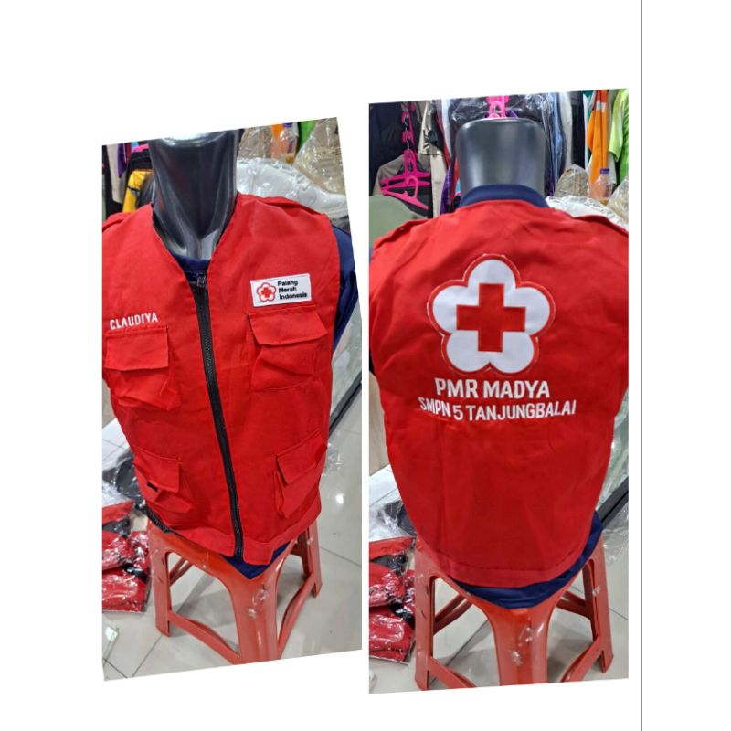 Jual rompi pmr plus nama siswa | Shopee Indonesia