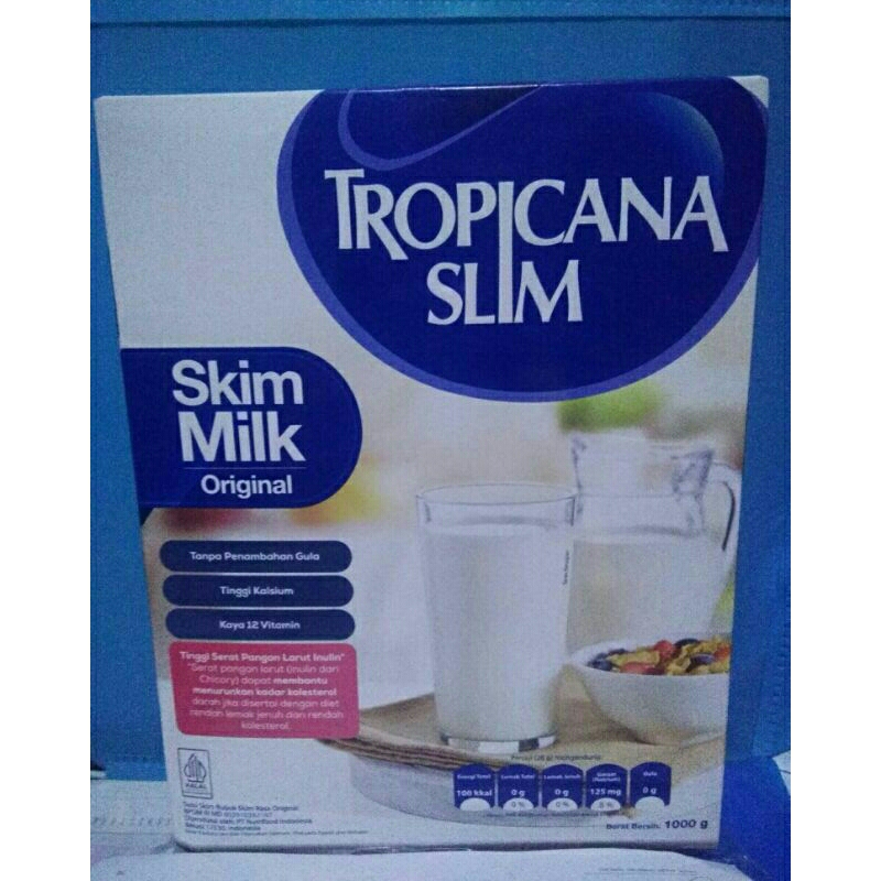 Jual TROPICANA SLIM SKIM MILK 1000kg Shopee Indonesia