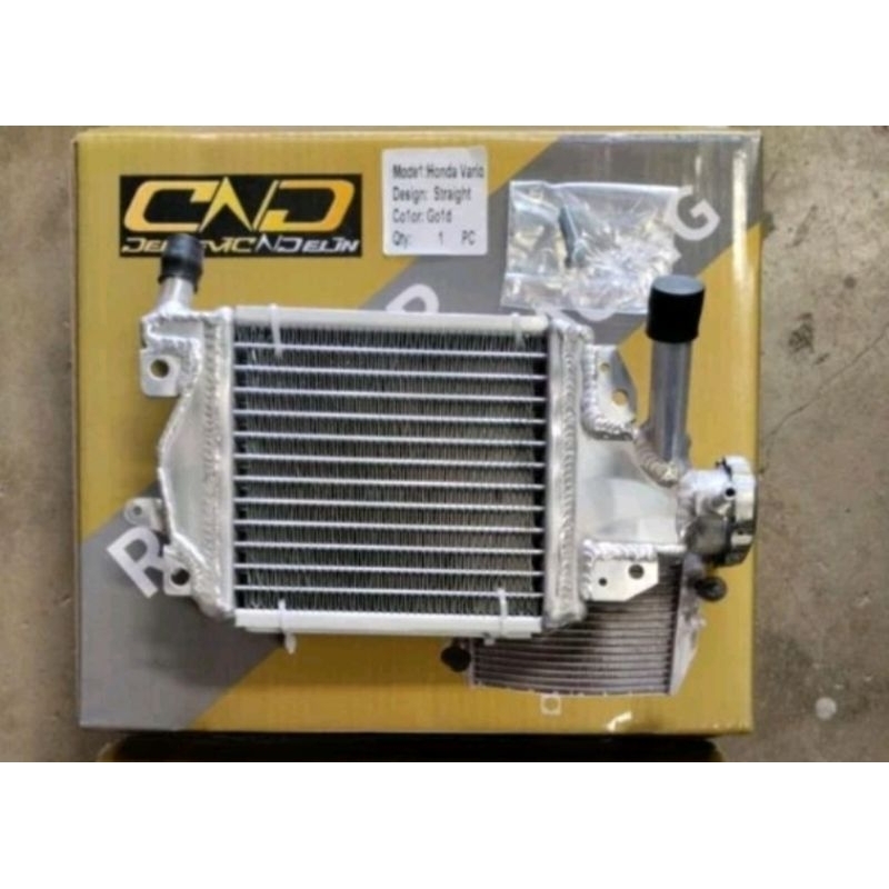 Jual RADIATOR DND DELKEVIC ORIGINAL VARIO 125 ALMUNIUM PENDINGIN MOTOR ...
