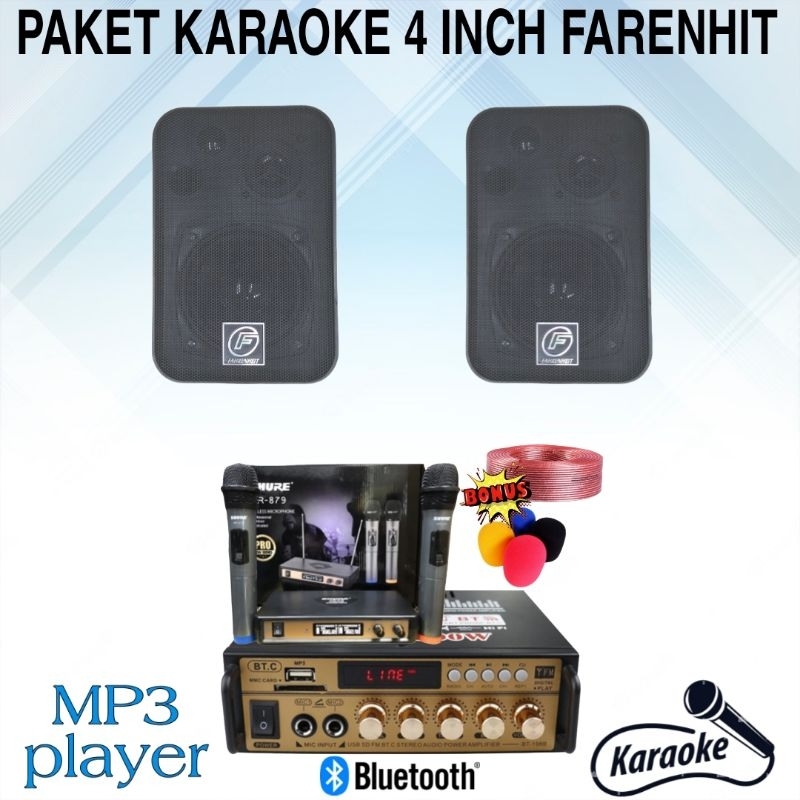 Jual Paket Sound System Karaoke Minimalis Paket Sound Speaker