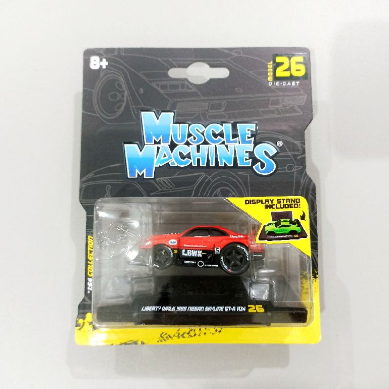Jual Muscle Machines Liberty Walk Nissan Skyline GTR R34 LBWK Shopee Indonesia
