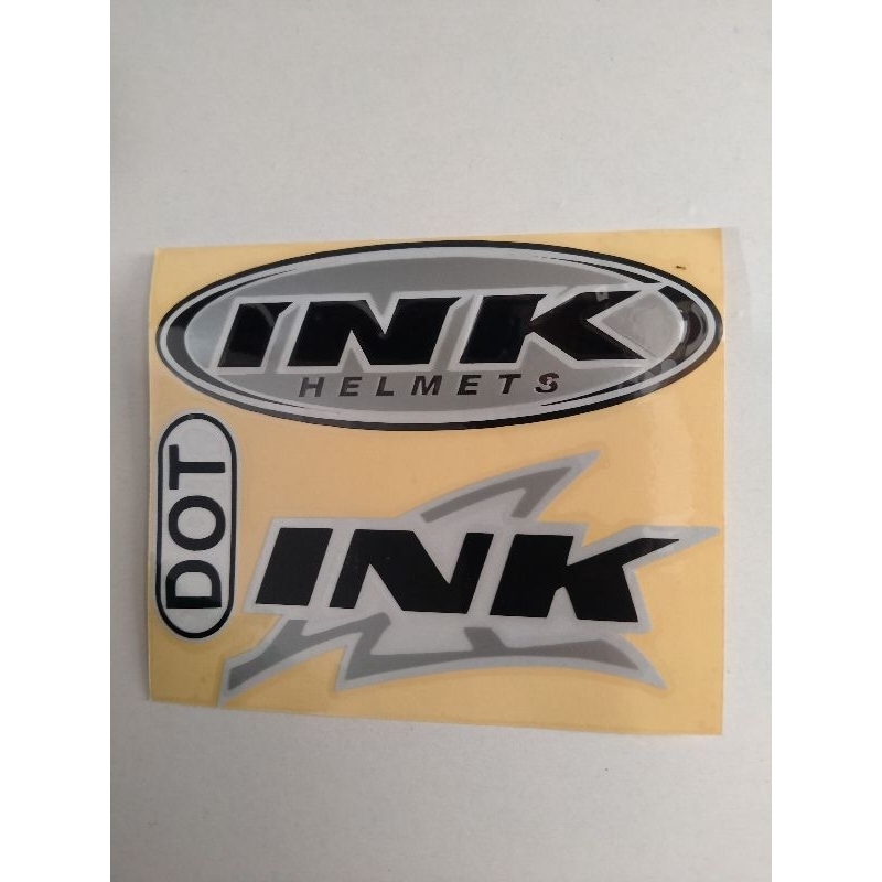 Jual STICKER HELM INK 1SET | Shopee Indonesia