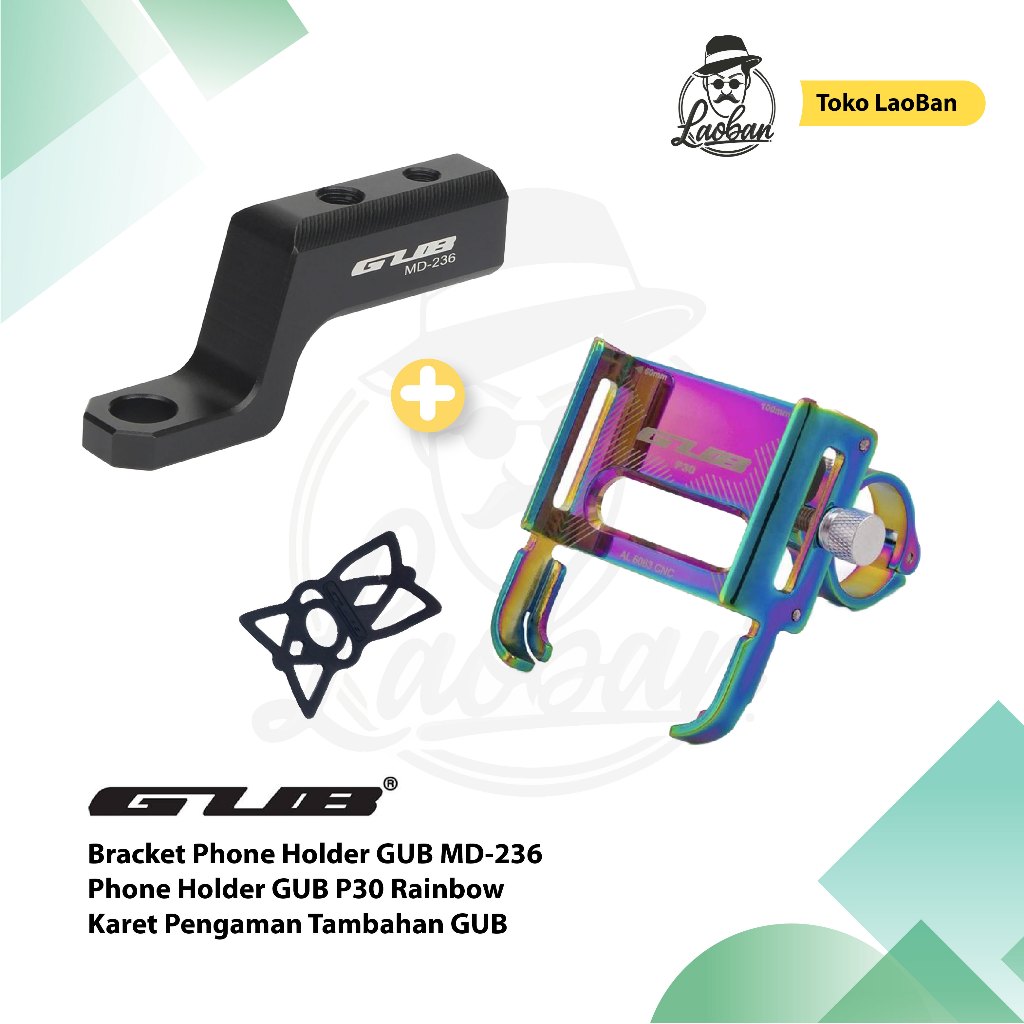 Jual Phone Holder Gub P Rainbow Holder Hp Motor Holder Hp Sepeda Shopee Indonesia