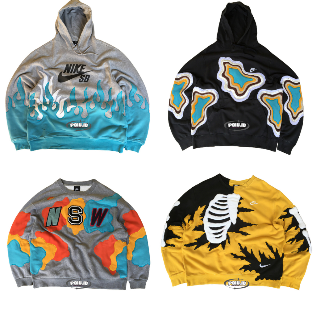 Jual JAKET REWORK/JACKET/SWEATER REWORKED/SWEATER OVERSIZE/CREWNECK ...