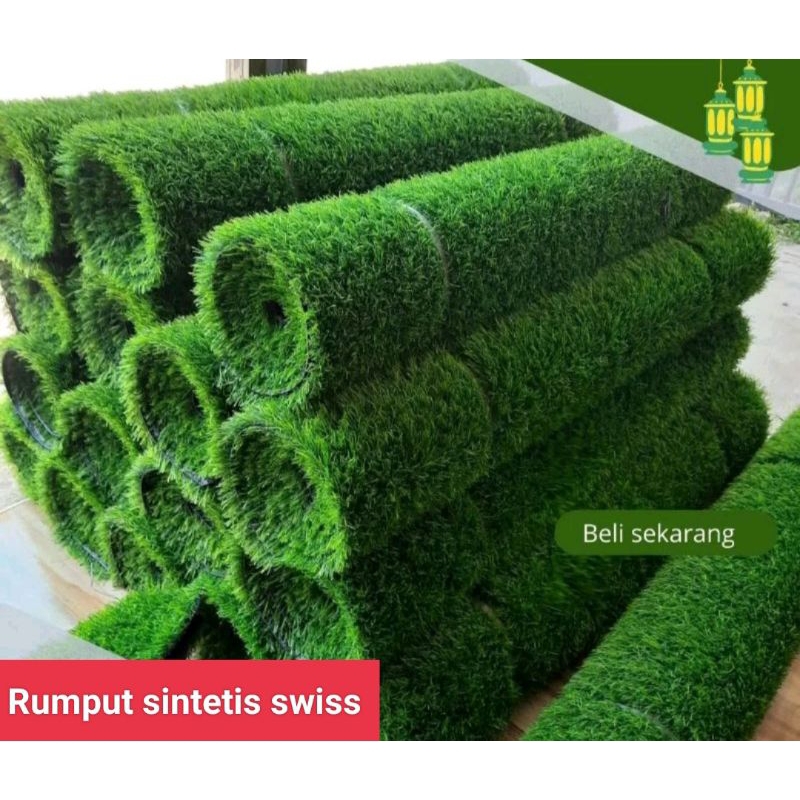 Jual KARPET RUMPUT SINTETIS 100x100 CM TIPE SWISS TERMURAH | Shopee ...