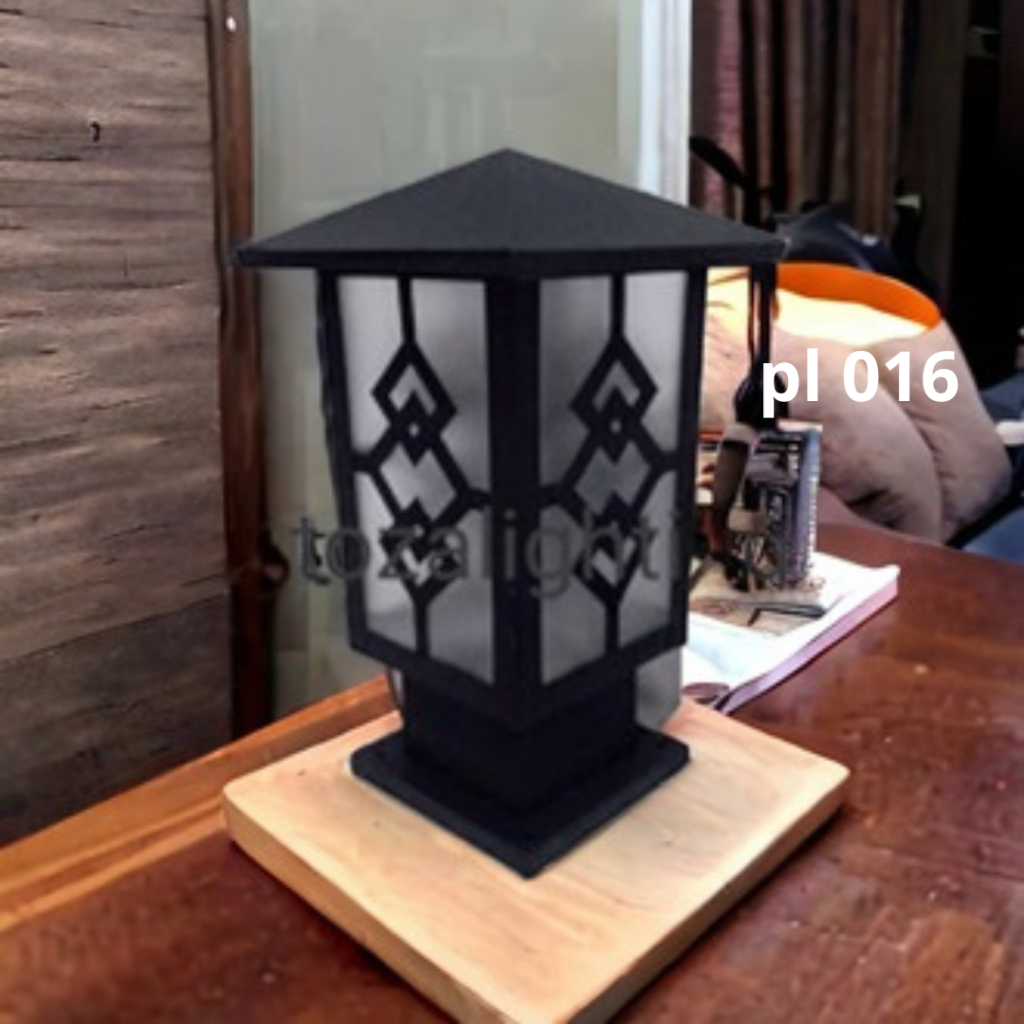 Jual Lampu Pilar Pagar Atap Rumah Lampu Pagar Minimalis Lampu