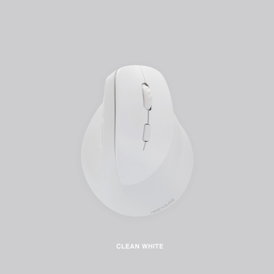 Jual Rexus Clif Vertical Mouse Wireless Bluetooth Dual Connection ...