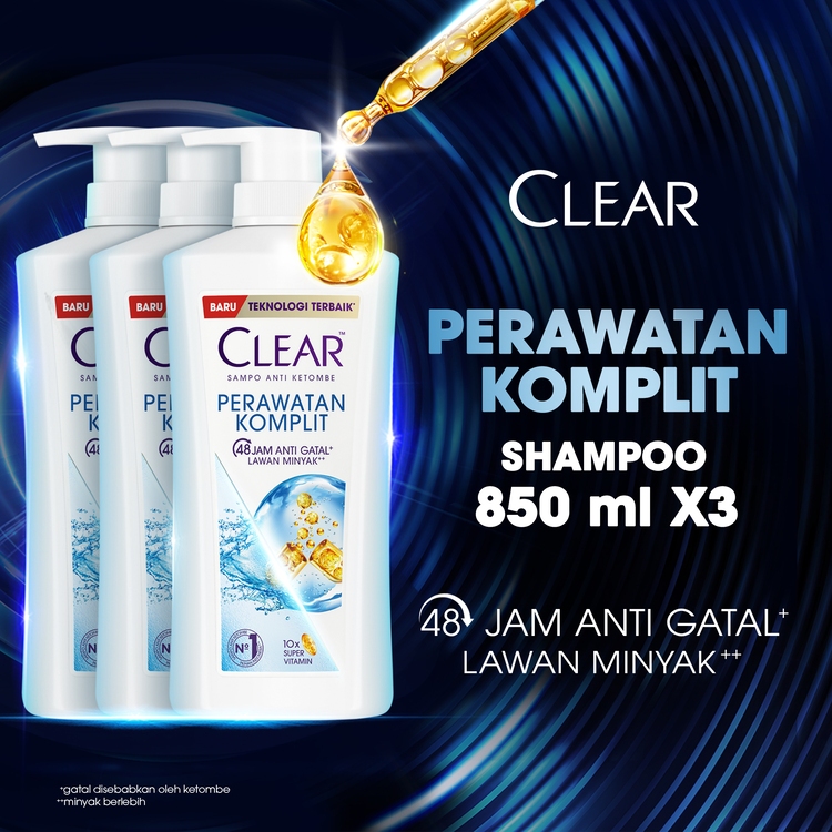 Jual Buy 3 Clear Complete Soft Care 850ML | Shopee Indonesia