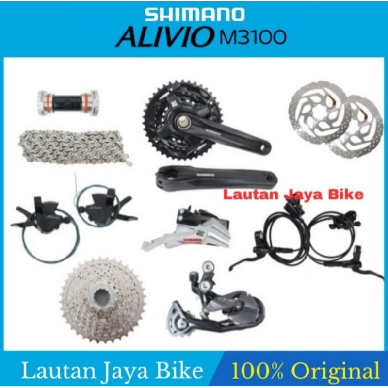 Harga groupset alivio clearance 9 speed