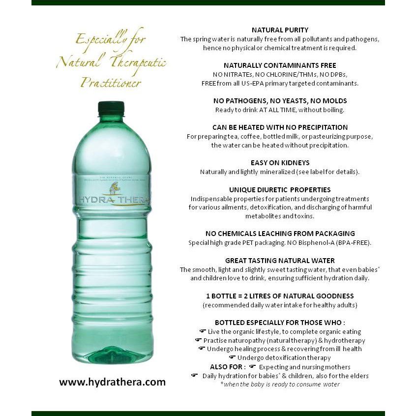 Jual Hydra Thera Natural Mineral Water / Air Minum Mineral Alami 2 ...
