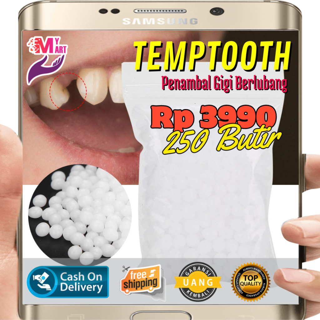 Jual Temptooth Temp Tooth Lem Gigi Palsu Bahan Tambal Temporary Penambal 5g  - Jakarta Barat - Behell Dental
