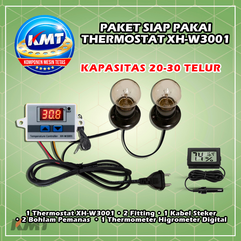 Jual Paket Siap Pakai XH THD S Thermostat Termostat Pemanas Thermometer ...