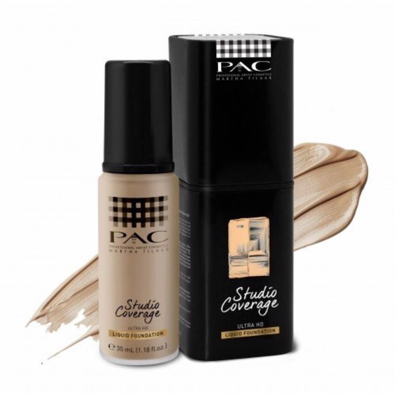 Jual PAC Studio Coverage Ultra HD Liquid Foundation | Shopee Indonesia