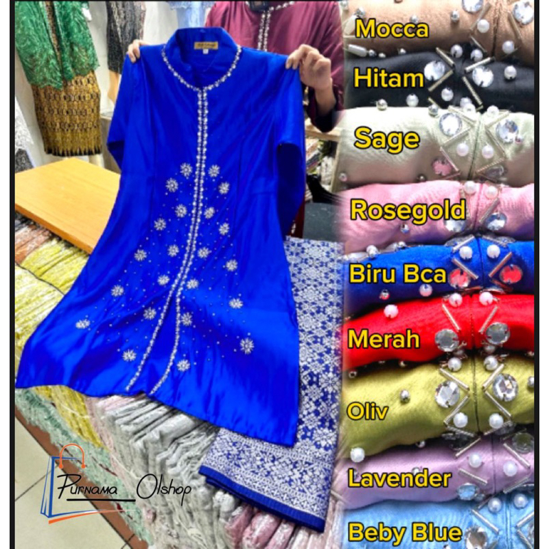 Jual Realpict Atasan Kebaya Payet Tabur Original Kebaya Payet Modern