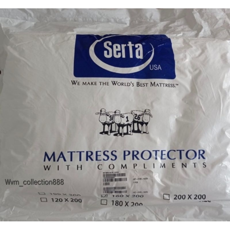Jual Mattras Protector SERTA Original 100% | Shopee Indonesia