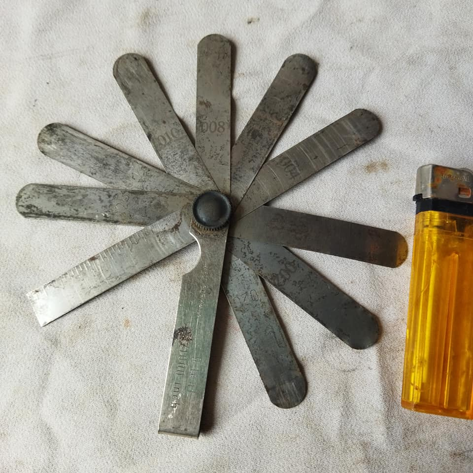 Jual Vintage NOS Feeler Gauge Pengukur Katup made in West Germany